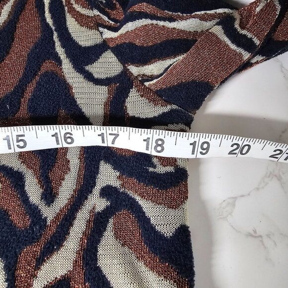 Maison Scotch & Soda Knitwear Marbled Sweater Top Multicolored Women Size Small - Picture 7 of 13